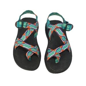 Chaco Women's Z/Volv 2 Sandals Candy Mint Size 6 Hike Adventure Swim Beach Trail